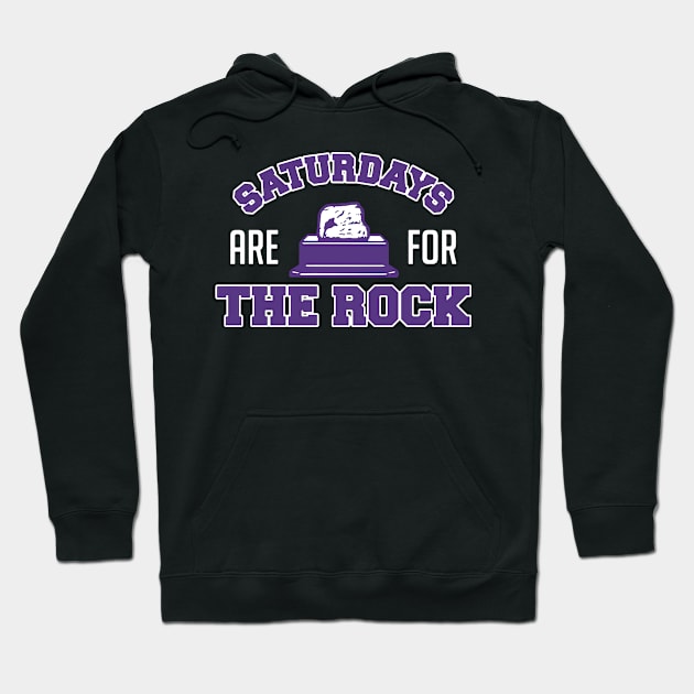 Saturdays are for the Rock Hoodie by Fomah